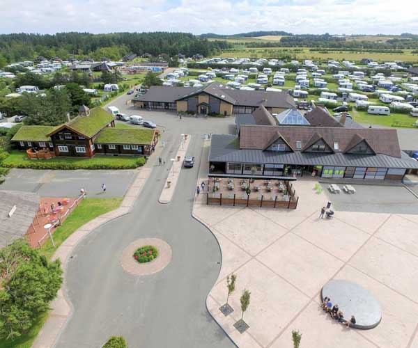 Dronefoto af Jambo Feriepark